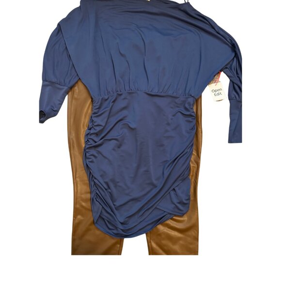 Open Edit Top/Dress (NWT) + GAP Faux Leather Leggings – XL Fall Outfit Bundle - Picture 2 of 3